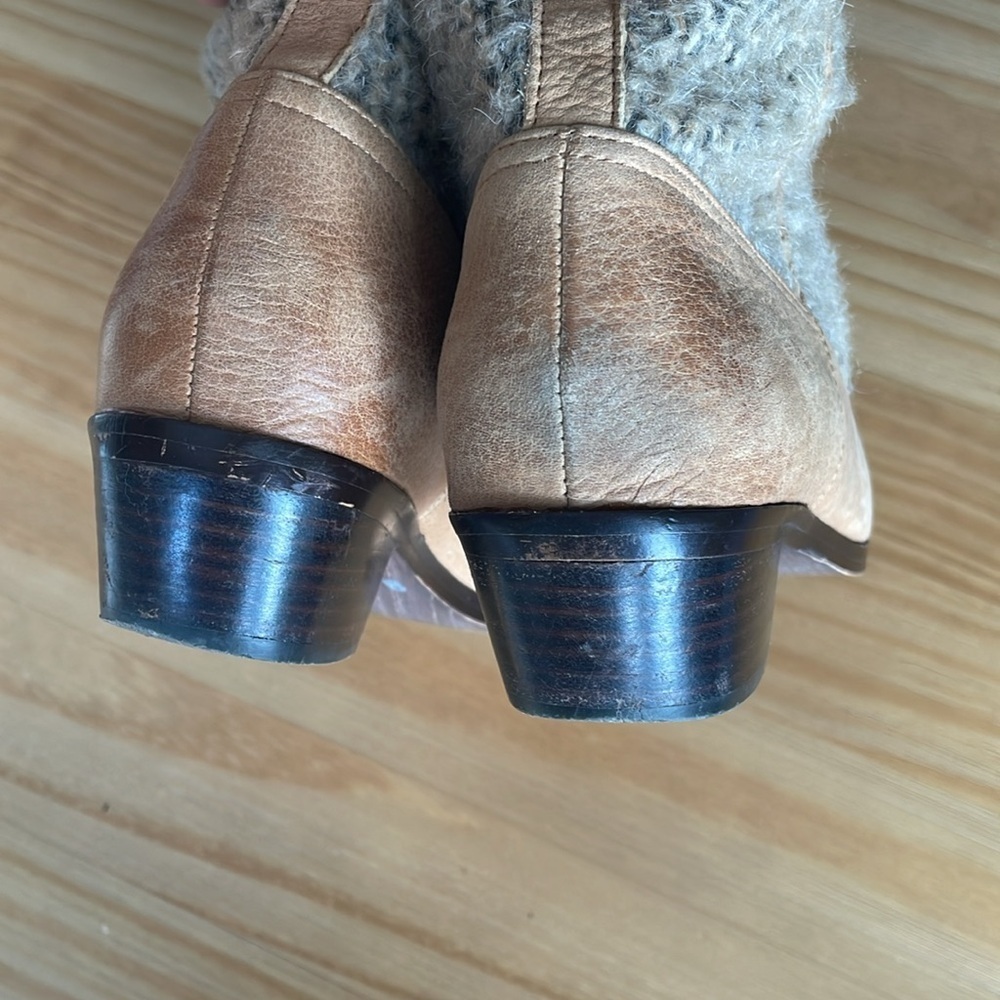 1883 by Wolverine Leather and Fabric Ankle Boots - Picture 8 of 12